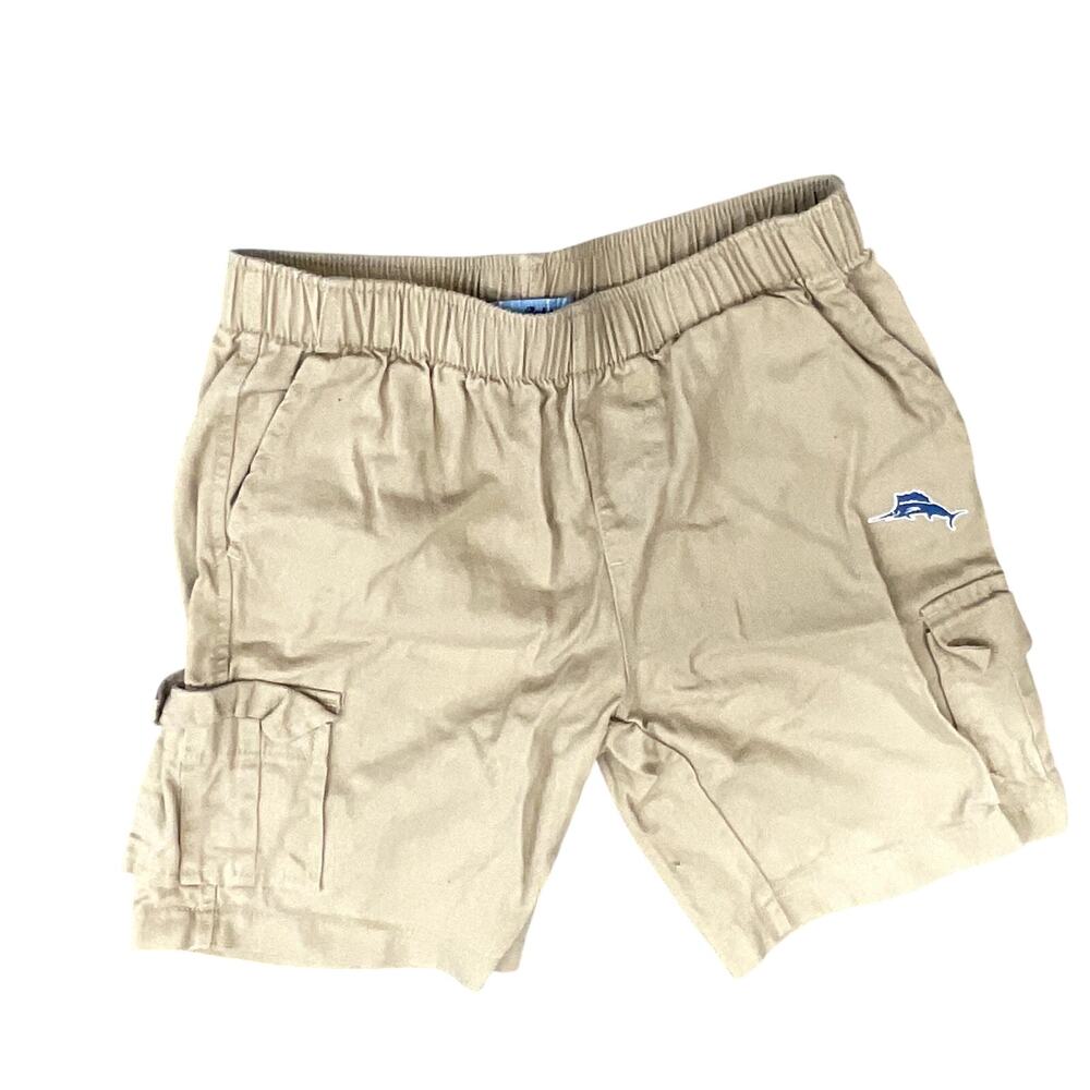 Tommy Bahama Shorts Kids 6 Beige Cargo Casual